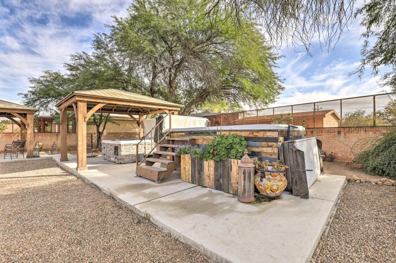 Pet-Friendly Tucson Casita Shared Hot Tub And Porch Villa Dış mekan fotoğraf