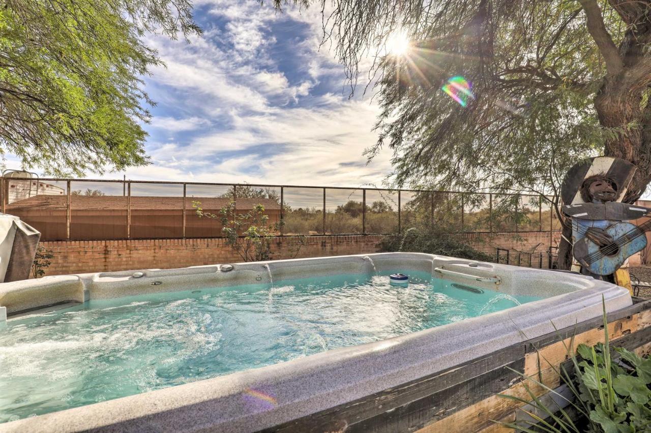 Pet-Friendly Tucson Casita Shared Hot Tub And Porch Villa Dış mekan fotoğraf